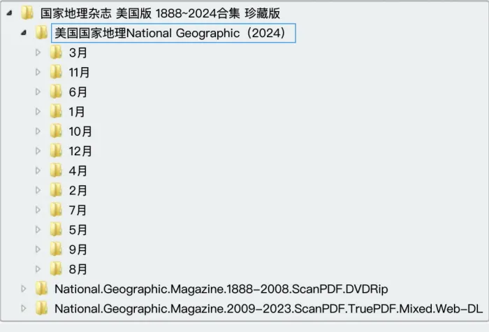 《国家地理杂志 美国版》1888~2024合集 珍藏版